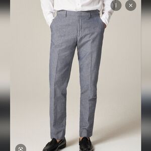 J. Crew Ludlow classic Cotton Pant Tessuti Carpini Italy 31x29.75"